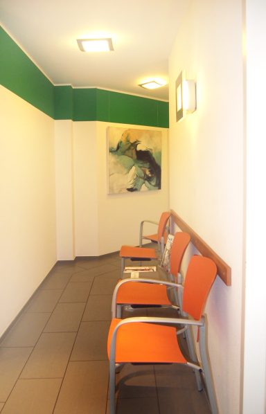 Laborwartebereich